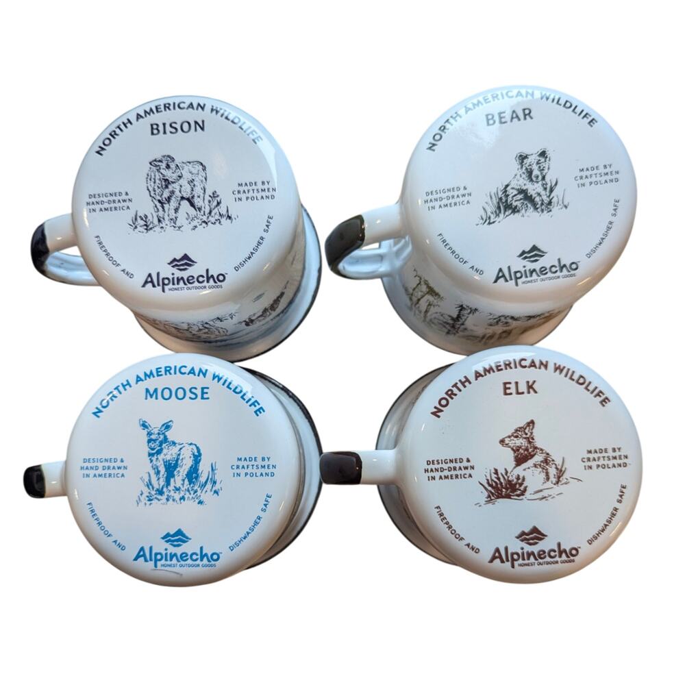 Alpinecho North American Wildlife Outdoor Fireproof Mugs - Picture 4 of 8
